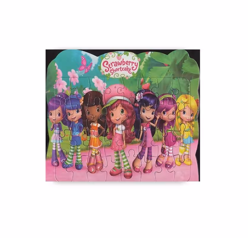 پازل مقوایی طرح توت فرنگی انتشارات خانه ادبیات