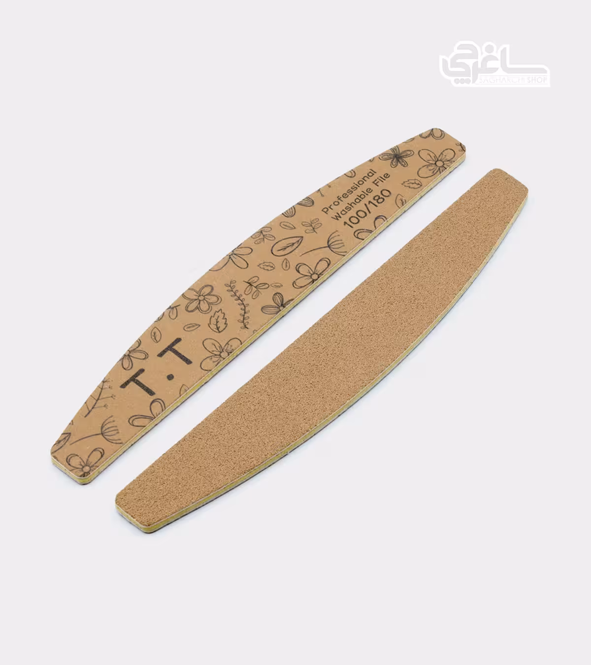 سوهان دستی کاشت ناخن 100/180 تی تی T.T