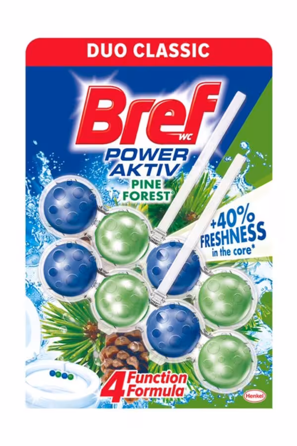 ضد عفونی و خوشبو کننده توپی 8عددی برِف مخصوص توالت فرنگی رایحه کاج