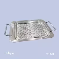 سینی براق استیل بدون پایه کوچک یونیک UN-4075