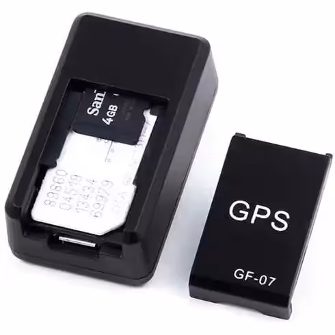 ردیاب مینی خودرو  مغناطیسی GPS GF-07 با میکروفون