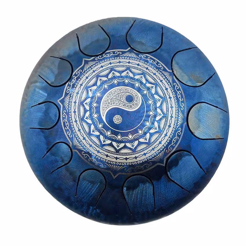 تانگ درام (هپی درام) 10 نت آبی مدل یین یانگ کد 150042