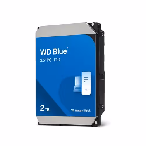 هارد اینترنال 3.5 اینچ وسترن دیجیتال مدل (BLUE WD20EARZ (2025 • ظرفیت 2TB