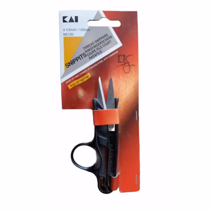 قیچی نخ‌چینی Kai N-5120 – 12 سانتی‌متر | ساخت ژاپن