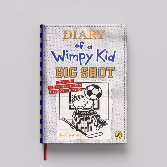 کتاب Diary of a Wimpy Kid Big Shot جلد سخت (HARDCOVER)