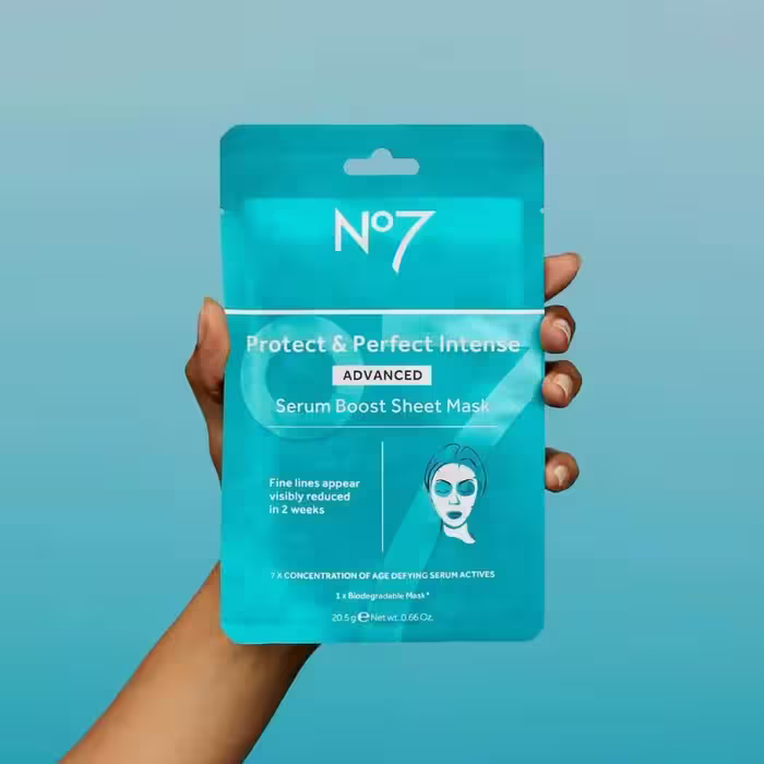 قیمت و خرید ماسک تقویت کننده نامبر سون مدل Protect &amp; Perfect Intense Advanced Serum Boost Sheet Masks Singles اورجینال