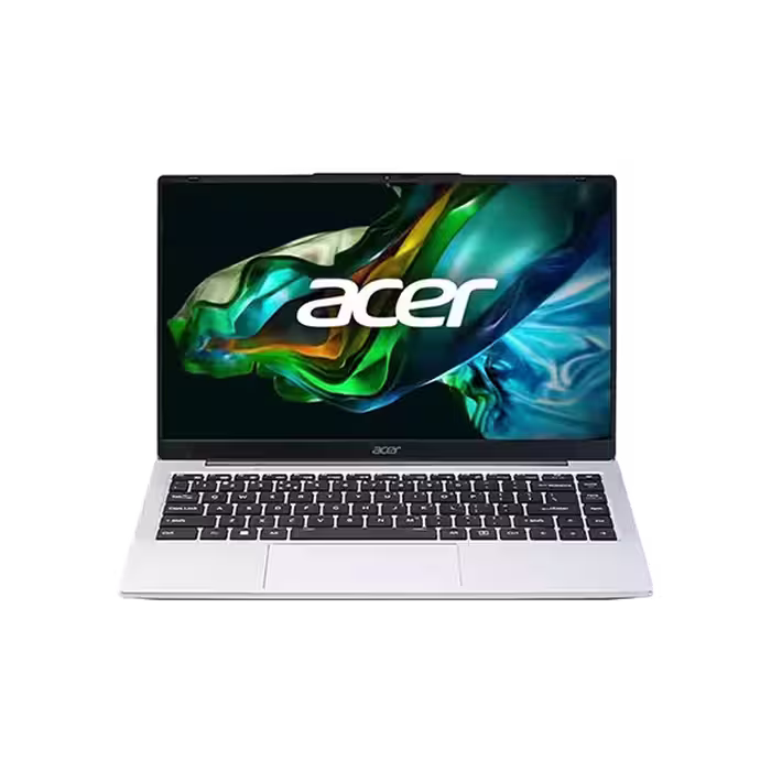 لپ تاپ ایسر 15.6 ایچی مدلAspire 3 A325-45 Intel Celeron N4500  8GB DDR4 RAM 256GB NVMe SSD  Intel UHD Integrated Graphics 15.6 HD Display – Silver