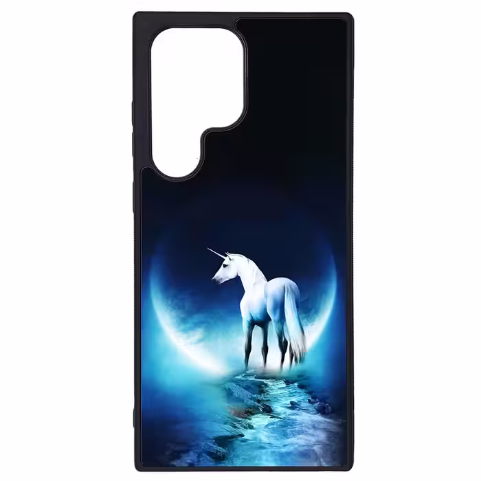 کاور طرح اسب شاخدار کد G-070 مناسب برای گوشی موبایل سامسونگ Galaxy S23 Ultra | دیجی قاب دونی