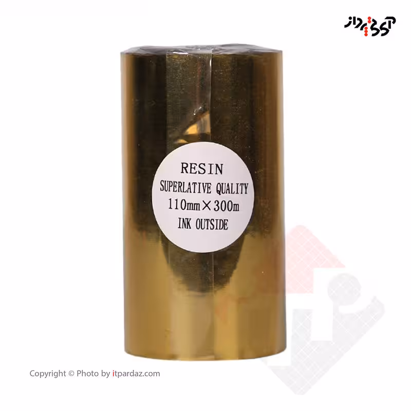 ریبون پرینتر لیبل زن مدل 110mm x 300m رزین (110*300)