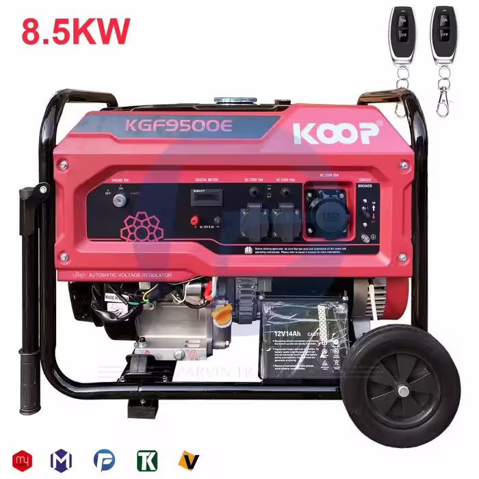 موتور برق بنزینی کوپ 8.5 کیلووات مدل KGF9500E