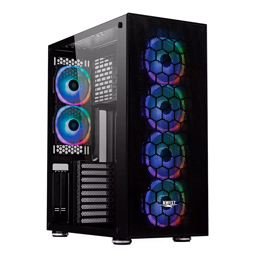 کیس اوست AWEST AV402 FB