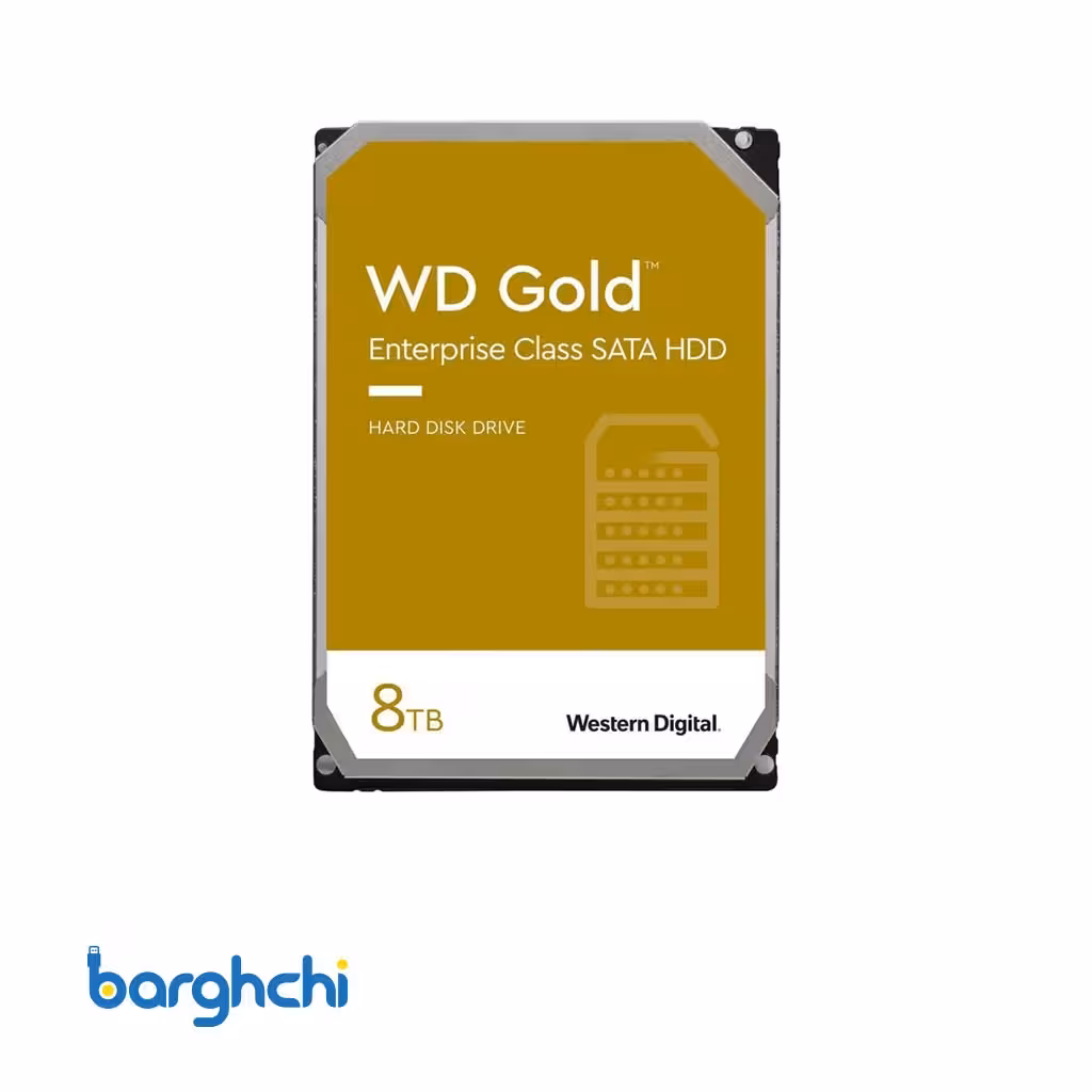 هارد وسترن دیجیتال Gold WD8004FRYZ ظرفیت 8 ترابایت