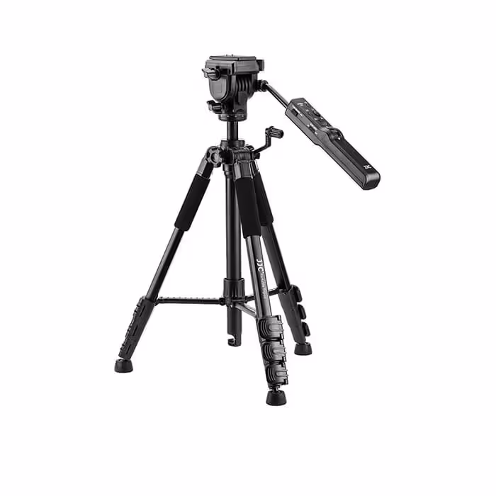 سه پایه با ریموت فیلمبرداری جی جی سی مدل TP-F2