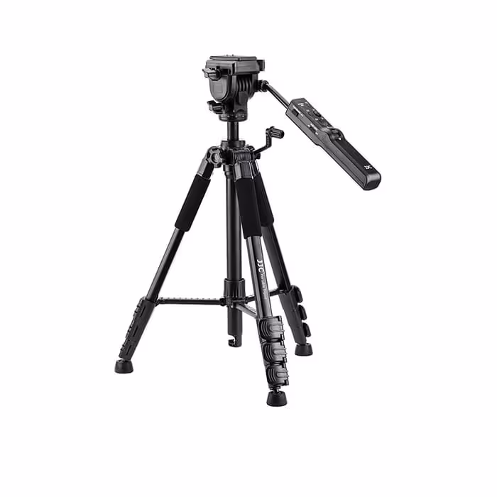سه پایه با ریموت فیلمبرداری جی جی سی مدل TP-F2
