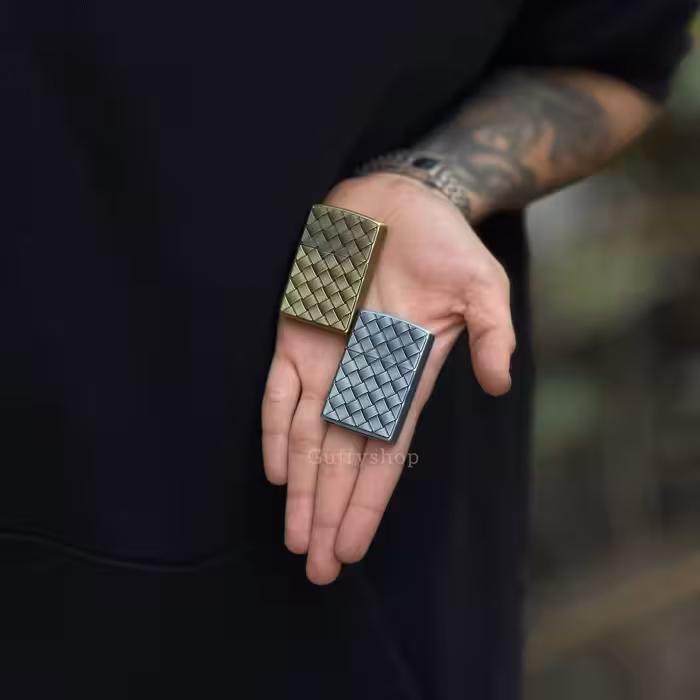 فندک طرح زیپو طرح بافت