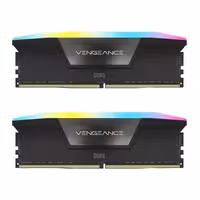 رم DDR5 دسکتاپ 64 گیگابایت 6000MHz CL36 کورسیر مدل VENGANCE RGB BLACK دو کاناله