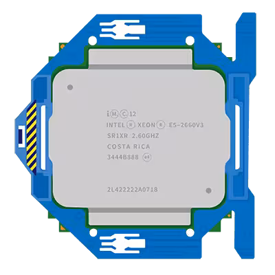 Intel Xeon E5-2660v3 (2.6GHz/10-core/25MB/105W)