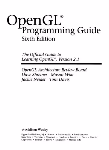 خرید و دانلود نسخه کامل کتاب OpenGL(R) Programming Guide: The Official Guide to Learning OpenGL(R), Version 2.1 (6th Edition)
