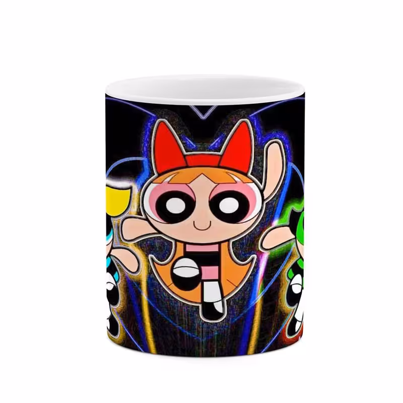 ماگ چیتوکالا مدل کارتون The Powerpuff Girls کد mgh23457