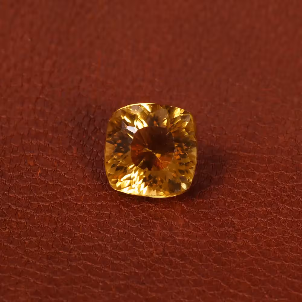 نگین سیترین کد 30168 - جواهری مشاهیر