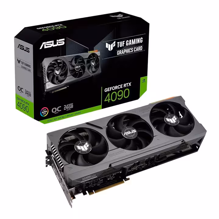 کارت گرافیک ASUS TUF Gaming GeForce RTX 4090 OC Edition 24GB GDDR6X 384Bit