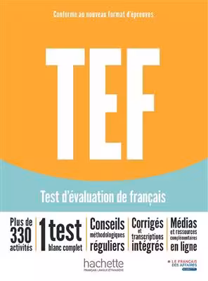 دانلود کتاب TEF Livre d'entraînement Nouvelle Edition   mp3