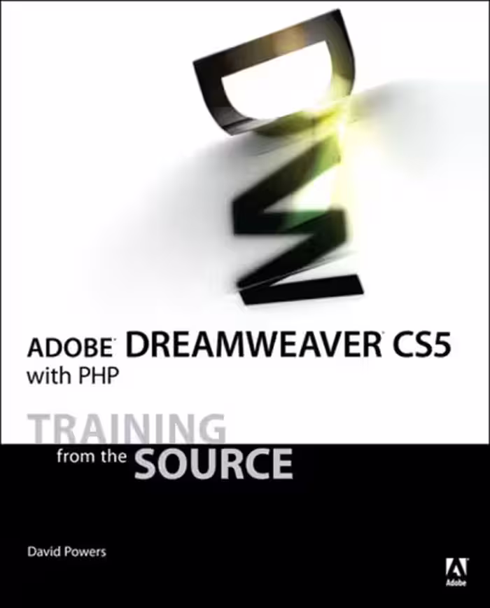خرید و دانلود نسخه کامل کتاب Adobe Dreamweaver CS5 with PHP: Training from the Source