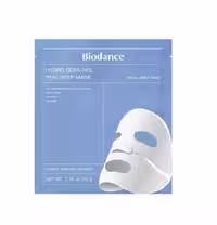 ماسک ورقه ای صورت آبرسان بایودنس Biodance مدل HYDRO CERA-NOL (آبی) یک ورق
