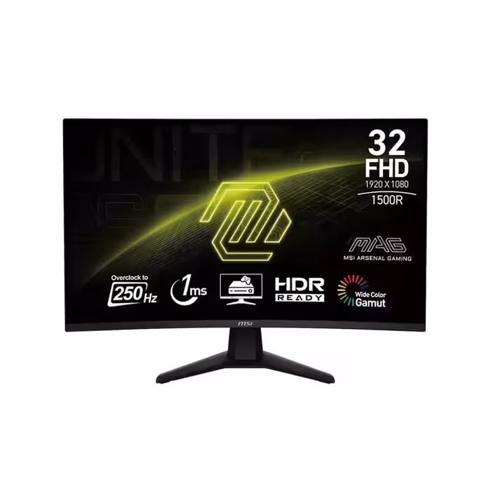 مانیتور گیمینگ خمیده 32 اینچ ام اس آی مدل MAG 32C6X