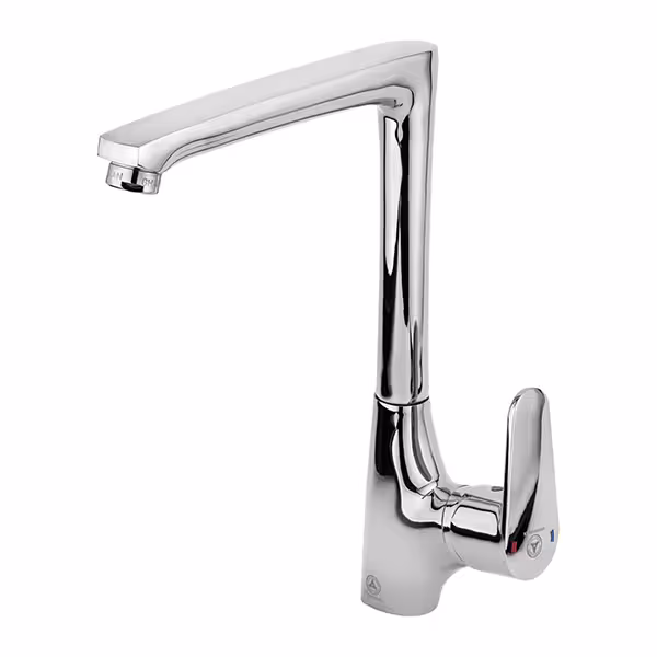 شیر ظرفشویی باران کروم قهرمان