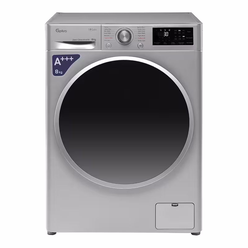 ماشین لباسشویی جی پلاس مدل GWM-L870S ظرفیت 8 کیلوگرم