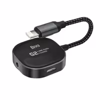 تبدیل 1 به 2 لایتنینگ به لایتنینگ و جک 3.5 میلی متری صدا بیوا مدل JACK-02L