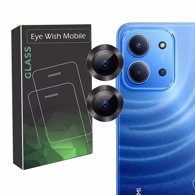 محافظ لنز دوربین شیشه‌ای آی ویش مدل RNG مناسب برای گوشی موبایل شیائومی Redmi 15C