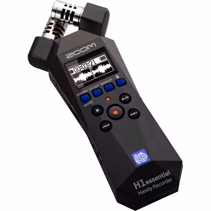رکوردر صدا زوم Zoom H1 essential 2-Track 32-Bit Float Audio Recorder
