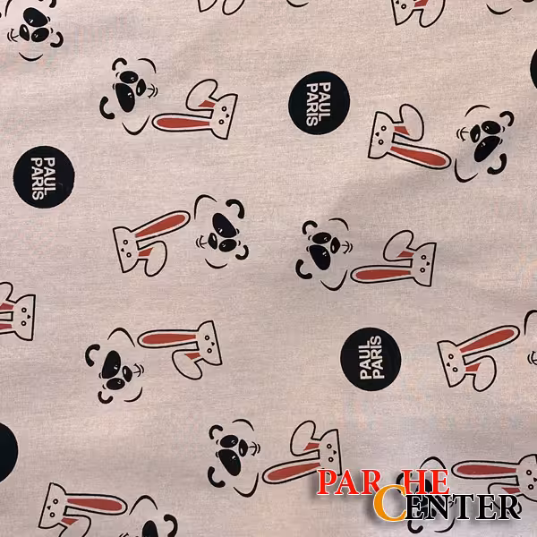 پارچه نخی طرح دار کد145