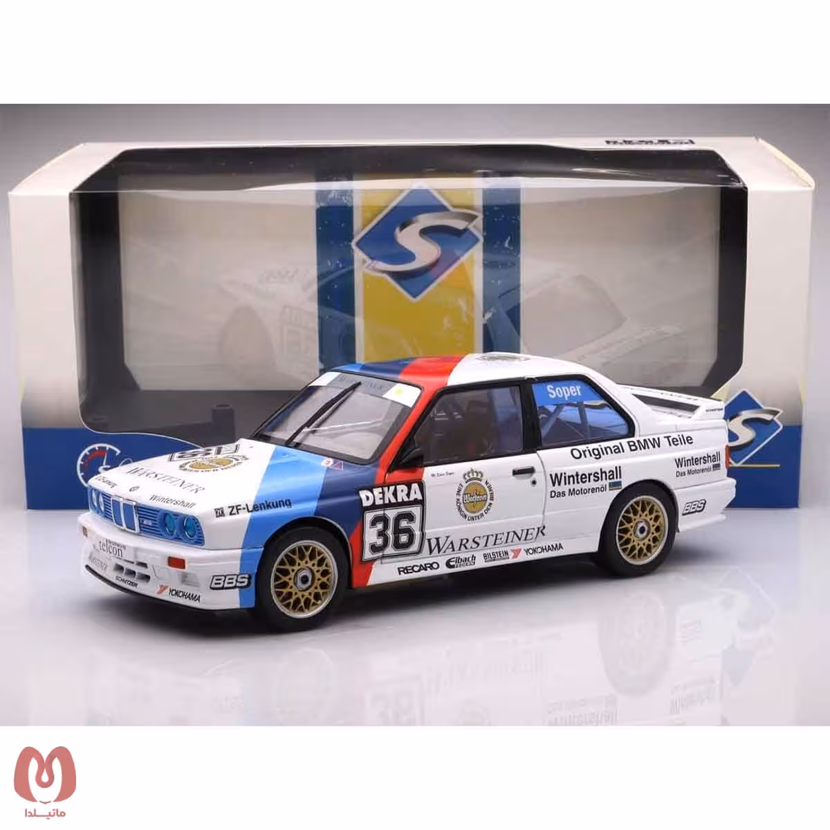 ماکت بی ام دبلیو BMW E30 مقیاس 1/18 برند Solido