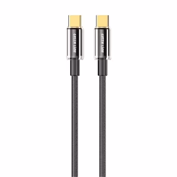 کابل شارژ Type C To Type C با خروجی 60 وات گرین لاین