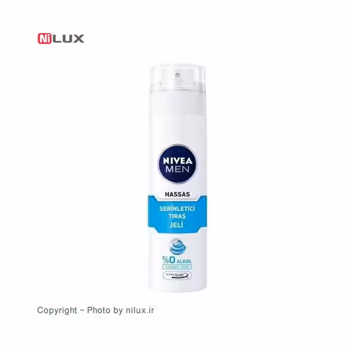 ژل اصلاح مردانه نیوآ مدل Hassas حجم 200 میلی لیتر