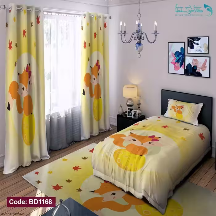 روتختی طرح روباه کوچولو یکنفره کد BD1168