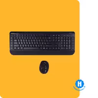 کیبورد و ماوس هترون مدل HKCW140