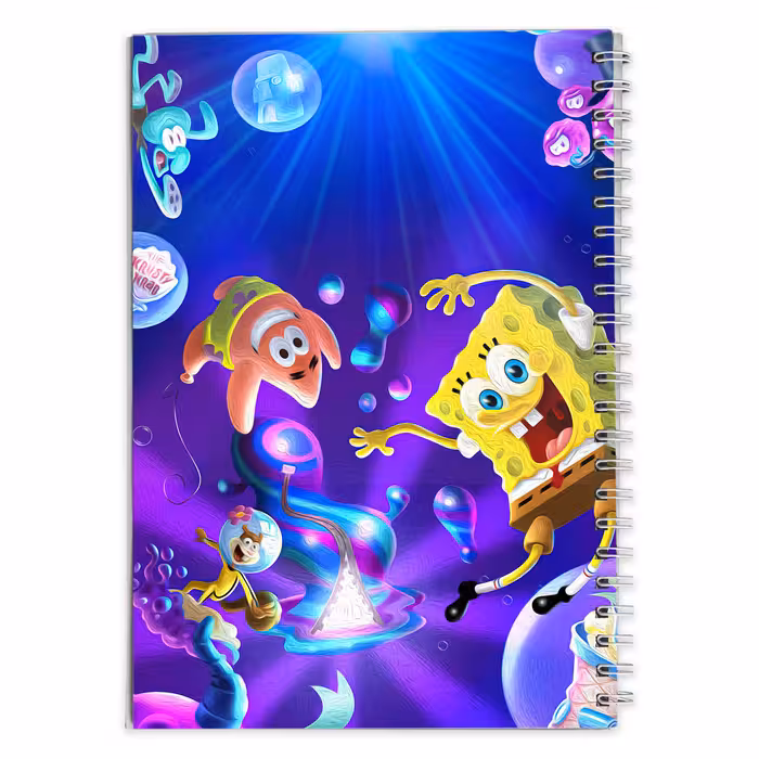 دفتر مشق کارتون باب اسفنجی