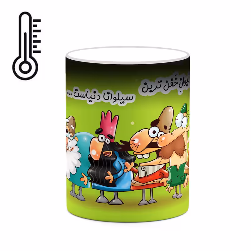ماگ حرارتی چیتوکالا طرح لیوان سیلوانا مدل دیرین دیرین کد mgh58893