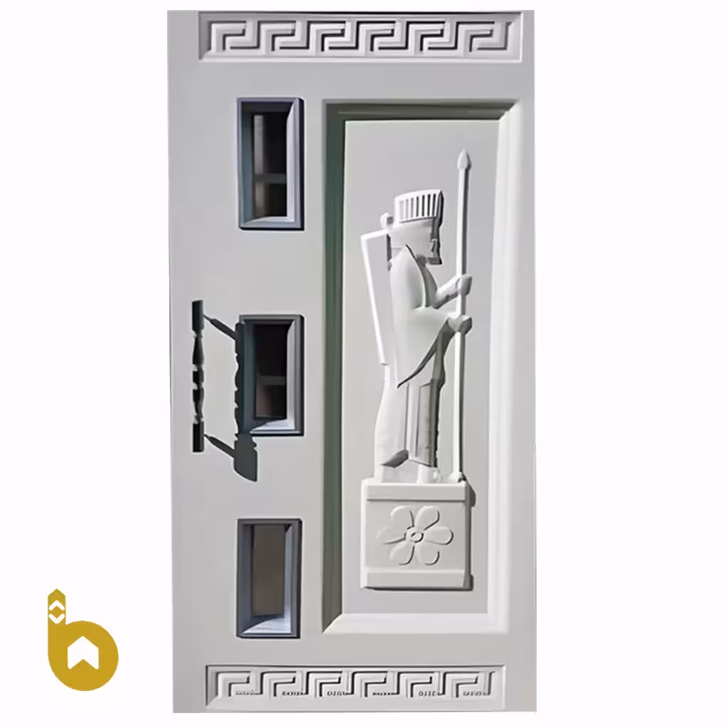 درب لولایی آسانسور | طرح هخامنشی |