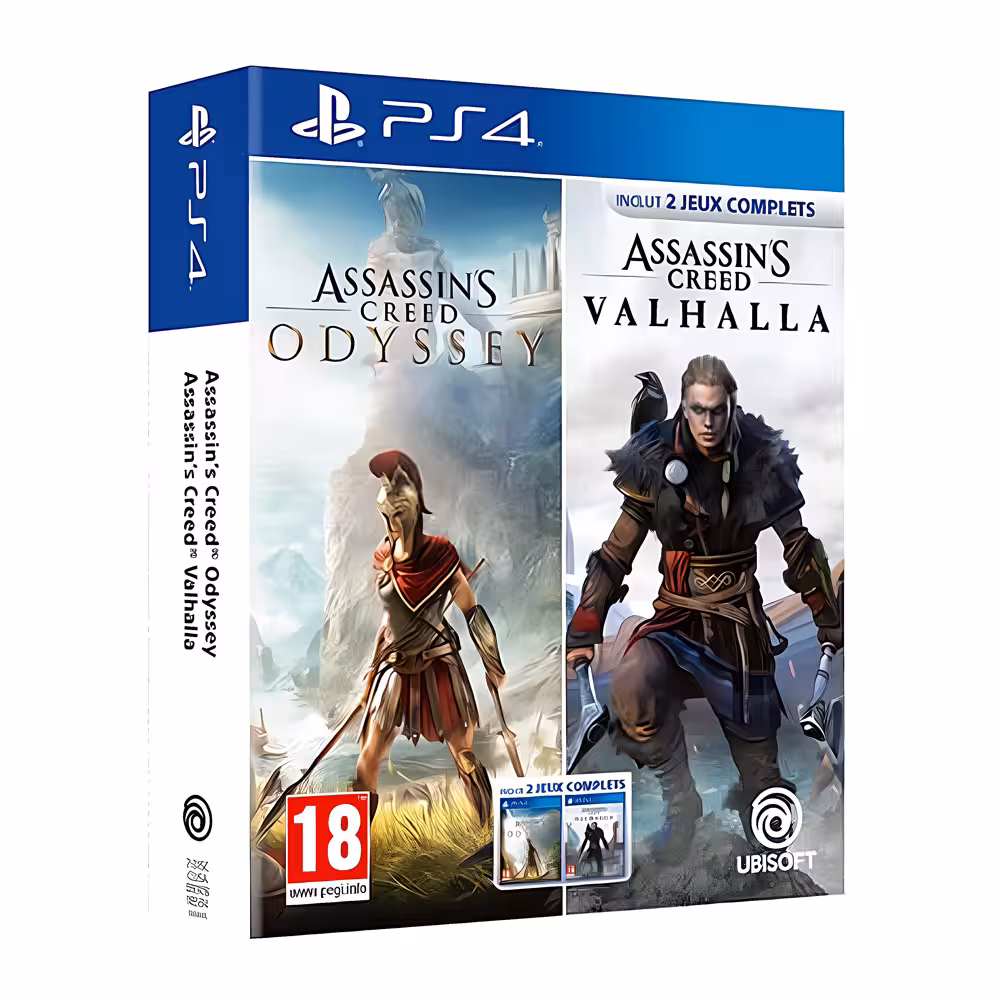 بازی Assassin`S Creed Double Pack برای PS4