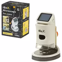 میکروسکوپ دیجیتالی شارژی با بزرگنمایی 1000 برابر و صفحه نمایش 2 اینچی آیبکس Omax