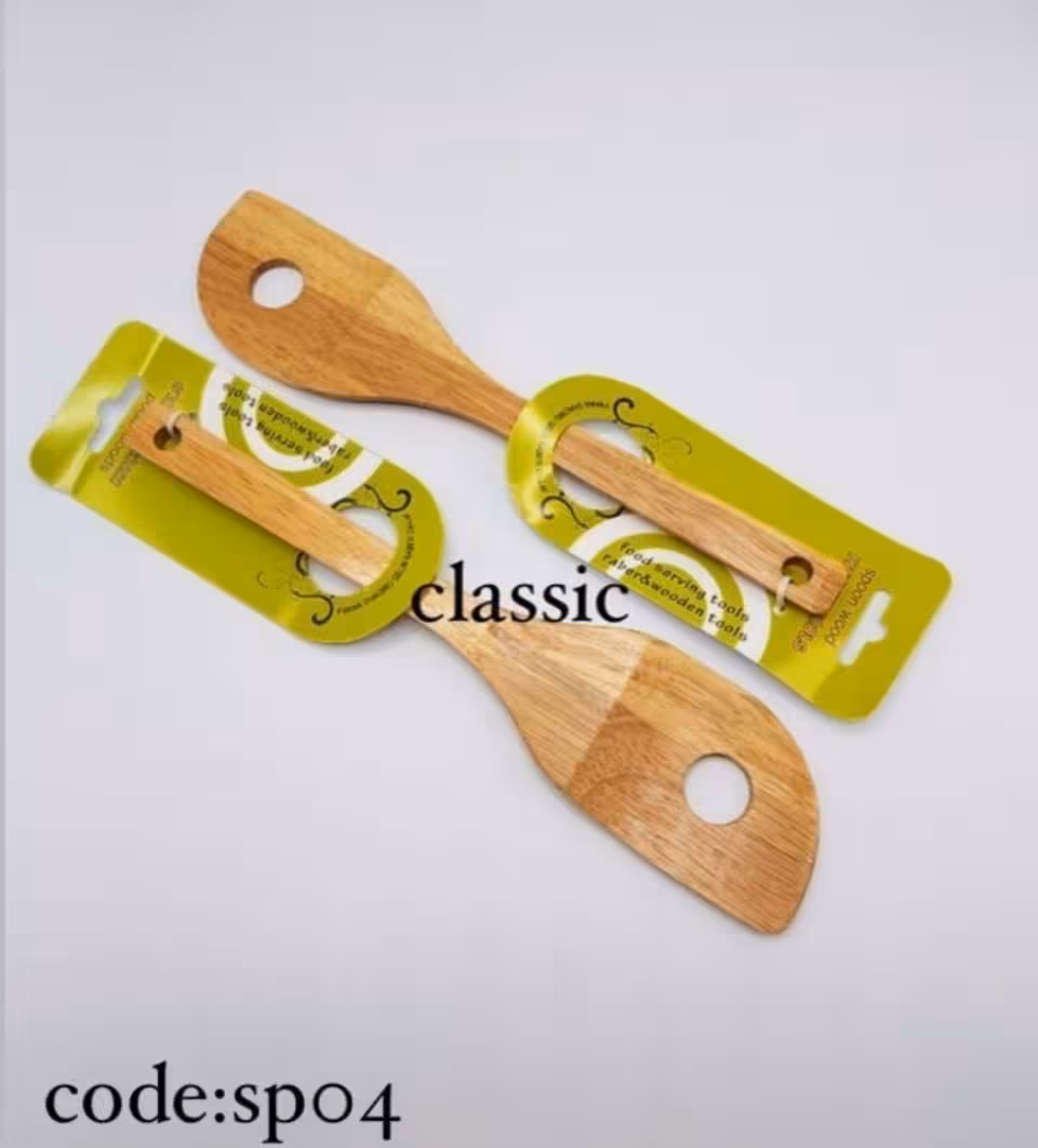 قاشق چوبی کد 04