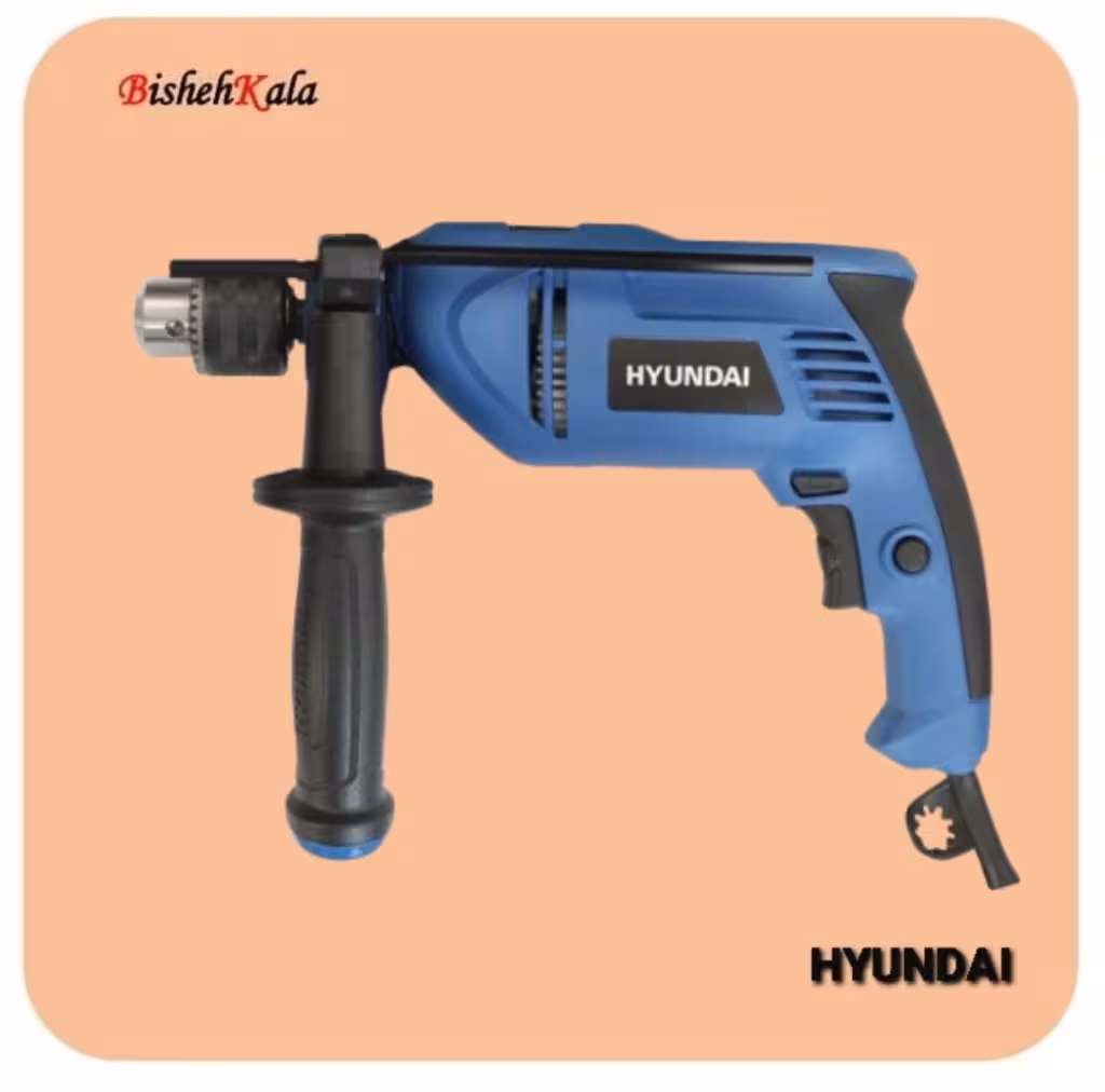 دریل چکشی دیمردار 850 وات HYUNDAI هیوندای مدل HP853-IDB کد(3)