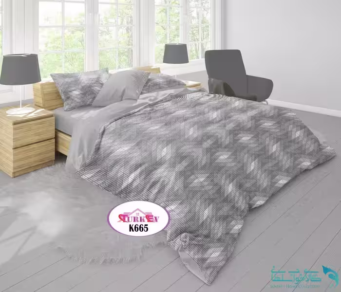 روتختی طرح جولیا دونفره برند Turkev کد K665