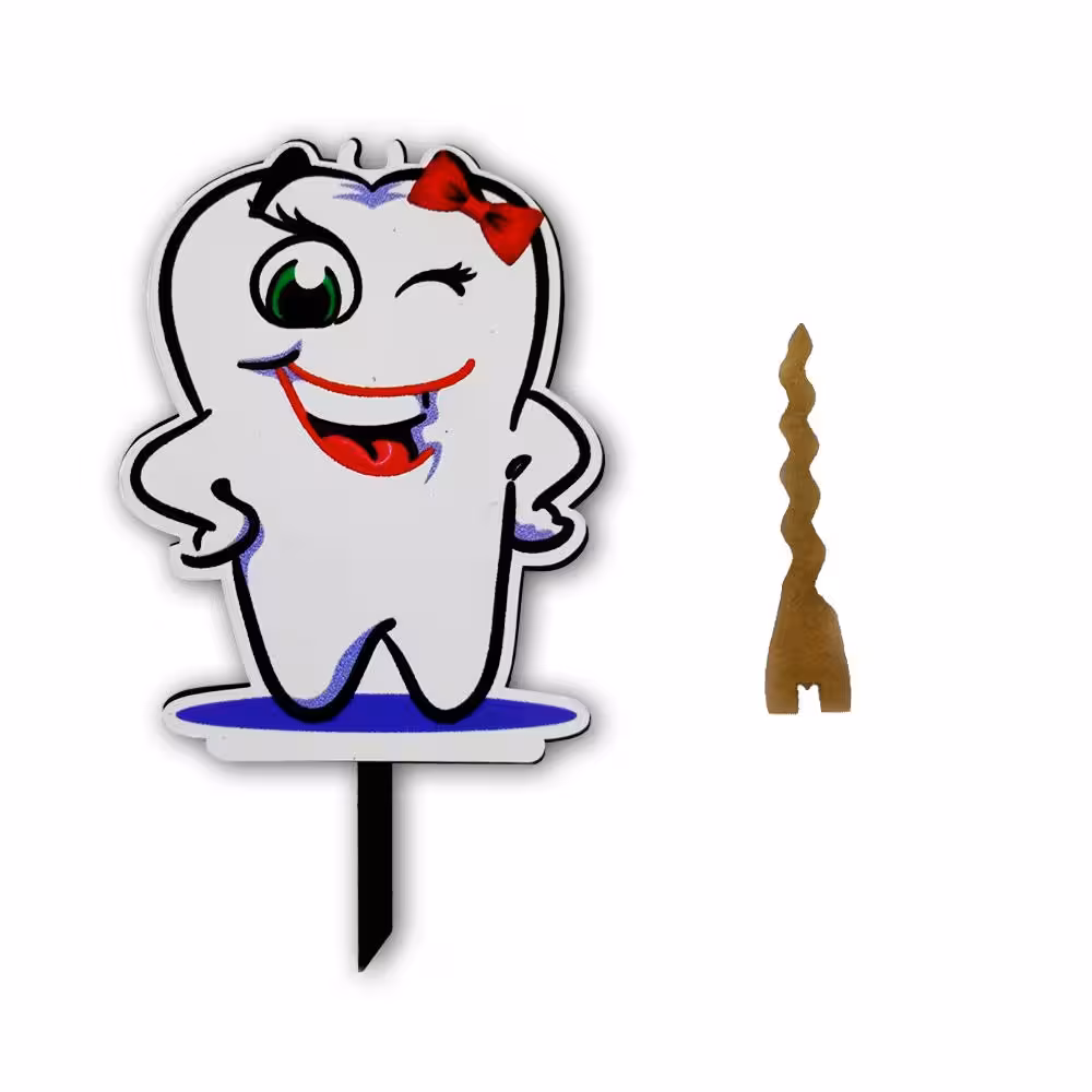 تاپر و شمع دندونی دخترانه