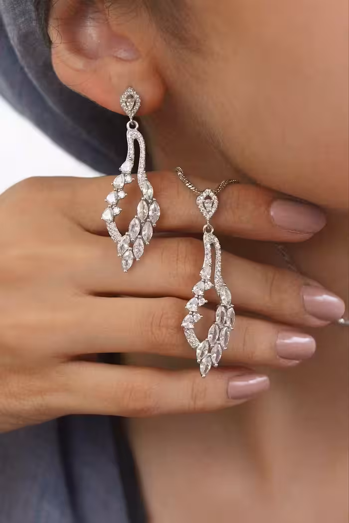 نیمست ایتالیایی مجلل جواهری کد 00565